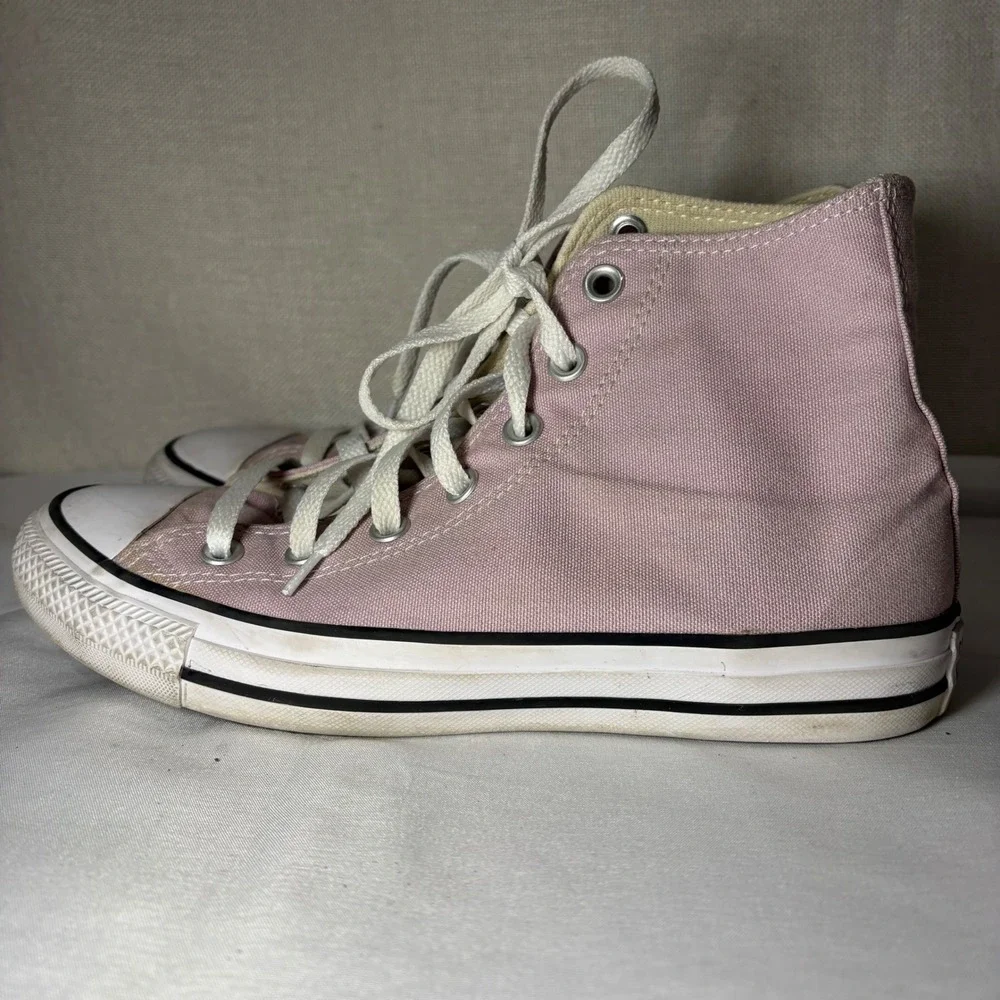 Converse‎ Chuck Taylor All Star High Top Pink Canvas Sneakers A04542F Womens 8